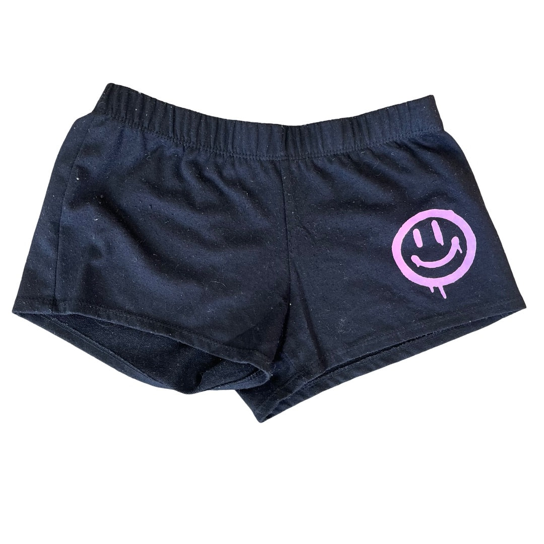 Firehouse Black happy face shorts, XL