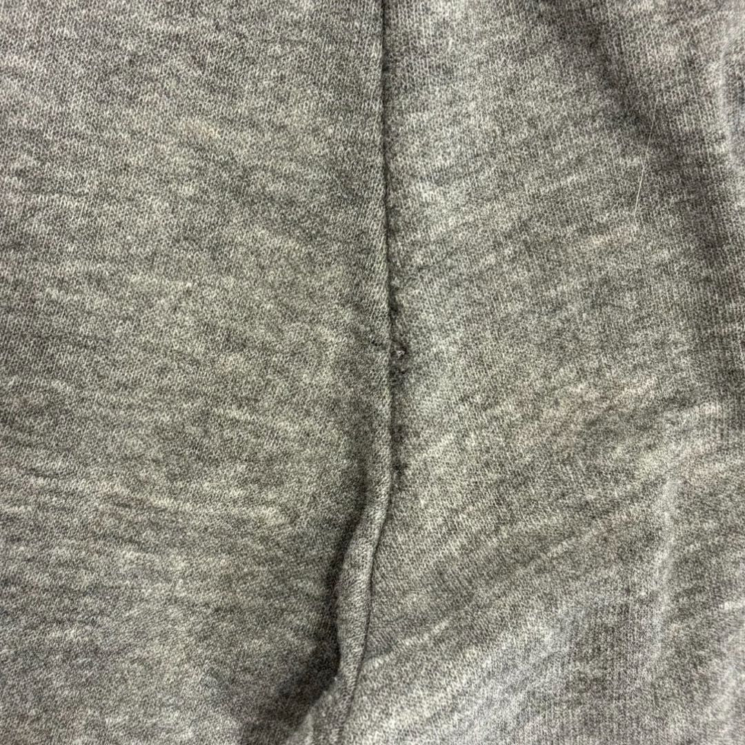 Aviator Nation grey w/rainbow lightning bolt sweatpants w/small hole, 6 years