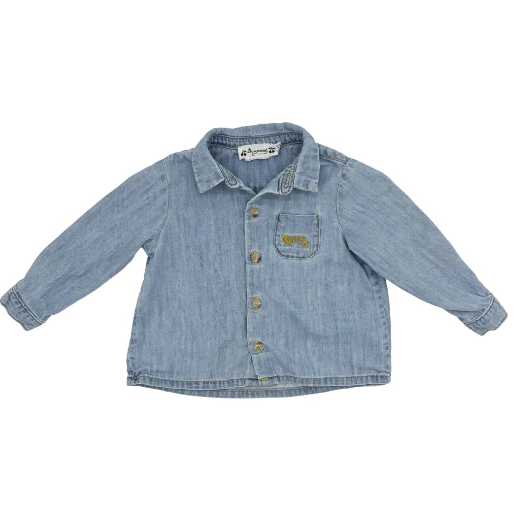 Bonpoint denim shirt, 12 months