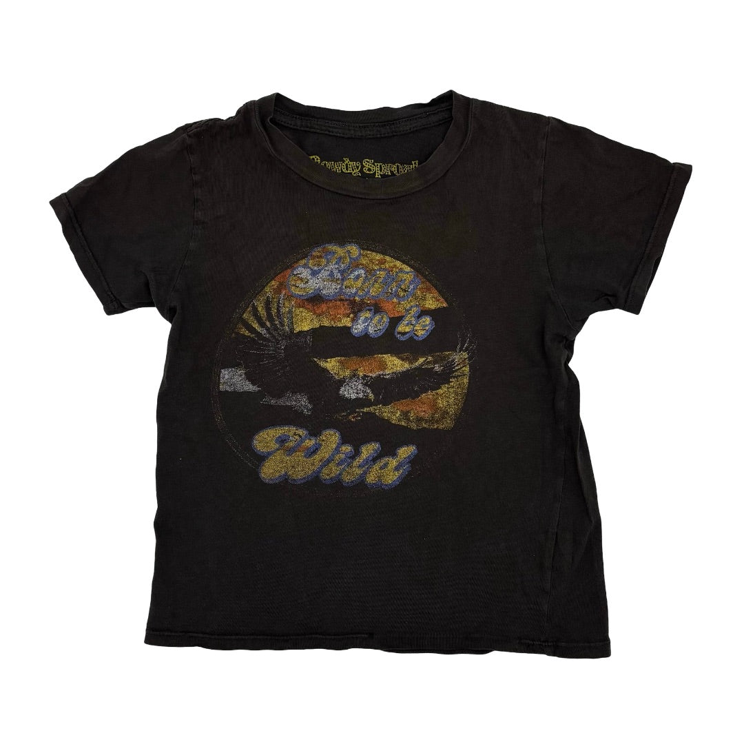 Rowdy Sprouts Born to Be Wild tshirt, 2 years