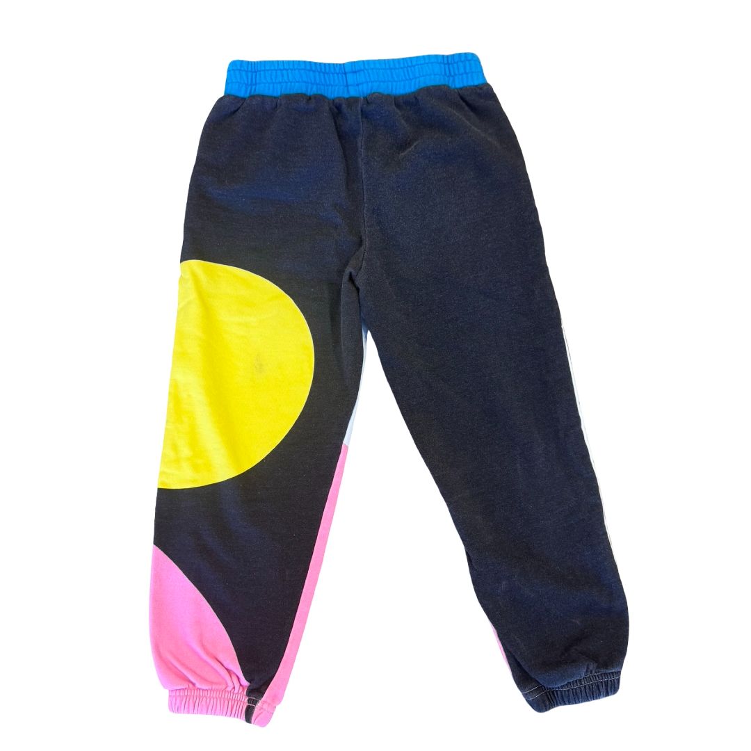 Stella McCartney colour block sweatpants w/small stain, 8 years