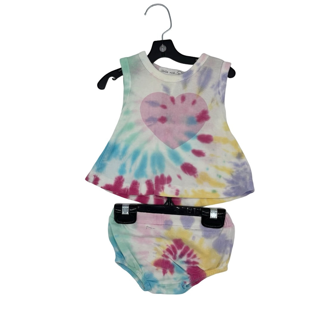 Little Mish Tie dye set, 3 months