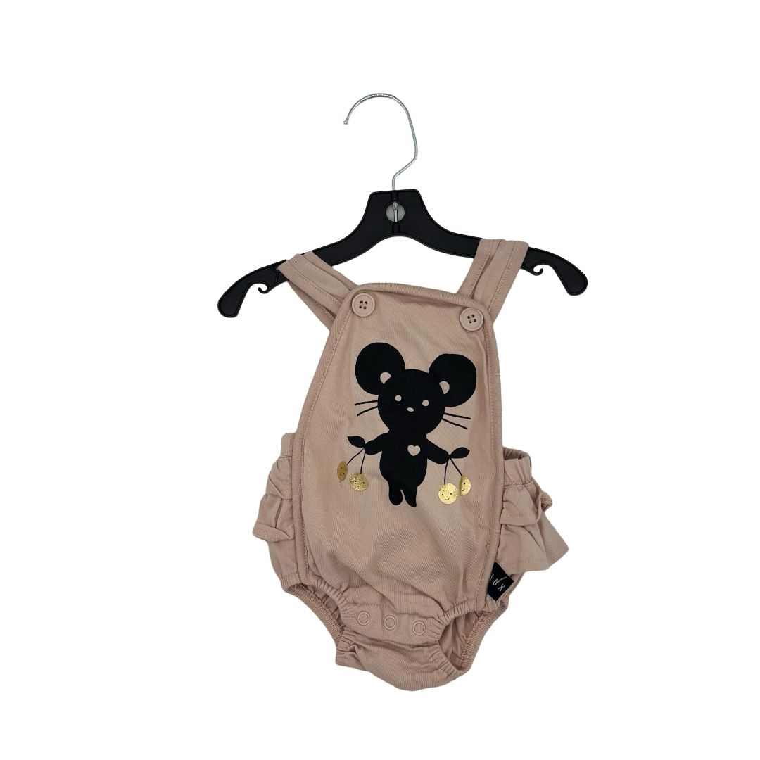 Hux Mouse romper, 3-6 months