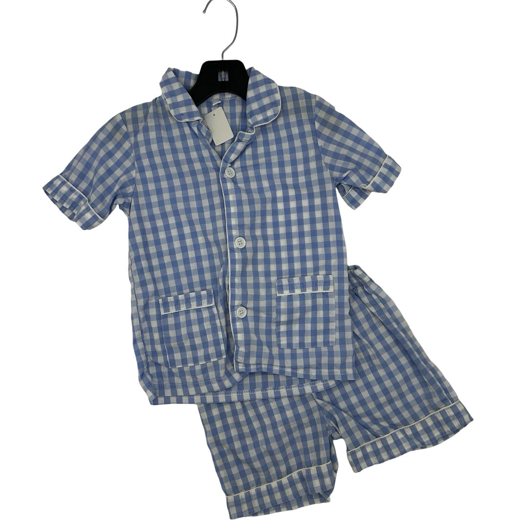 No name Blue gingham pj’s , 5 years