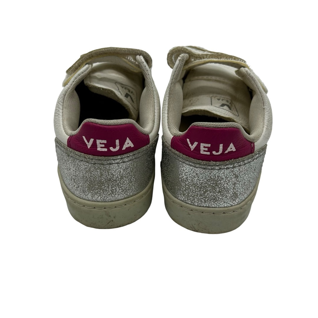 Veja White w/pink/purple shoes, 10 little kid