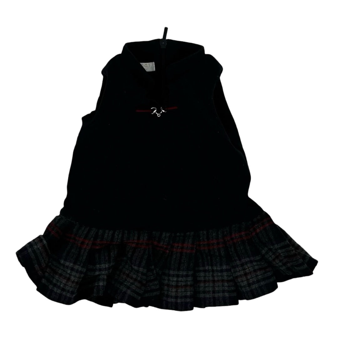 Gucci Navy/plaid dress, 3-6 months