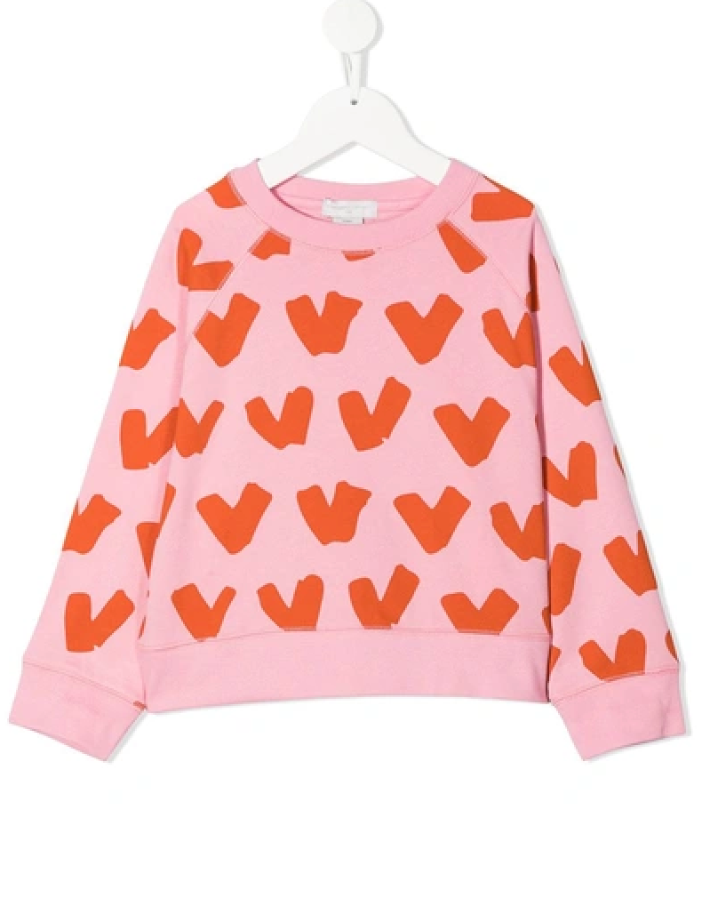 Stella McCartney heart sweatshirt, 10 Years