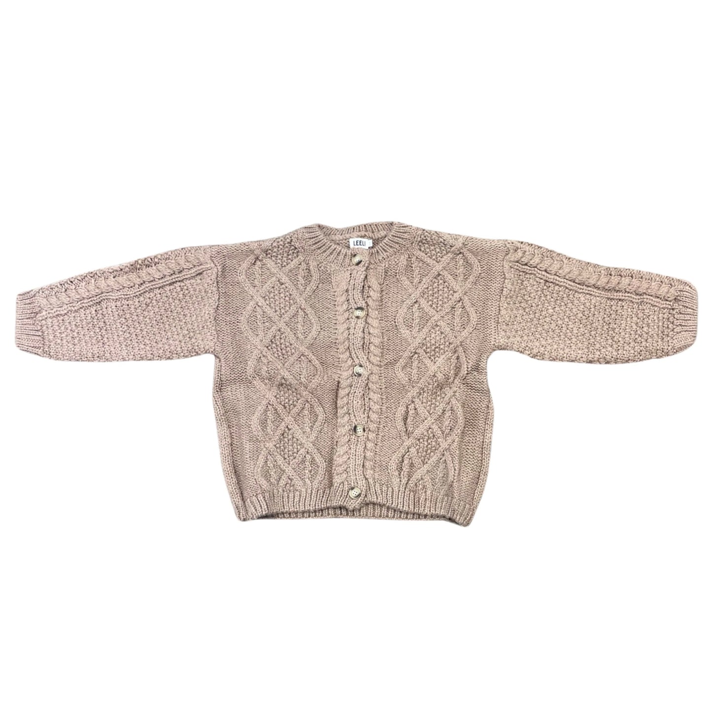 Brown leeli-izzy-cardigan, 5 - 6 years