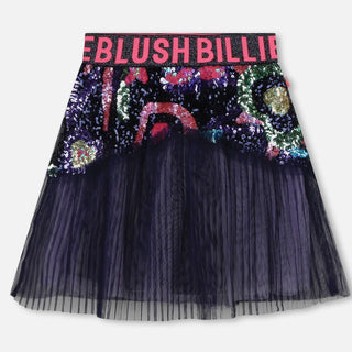 Billieblush Purple Skirt with Sequins, 4