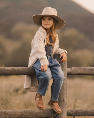 Rylee Cru Barrel pants, 4-5Y