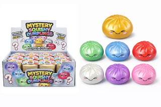 4" Mystery Squishy Dumpling - Metallic Colors