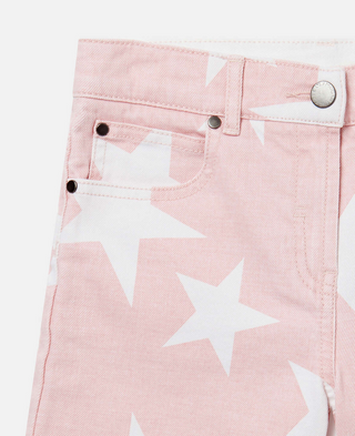 Stella McCartney Pink star jeans, 8 Years