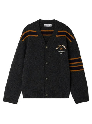 Bonpoint striped detail wool cardigan brand new, 10 years