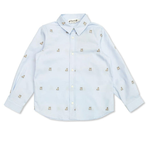 Bonpoint Daho shirt brand new, 8 years