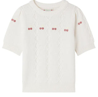 bonpoint Alphonza Cherry Embroidered Jumper brand new, 8 years