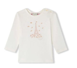 Bonpoint Tahsina organic Cotton T-shirt brand new, 18 months