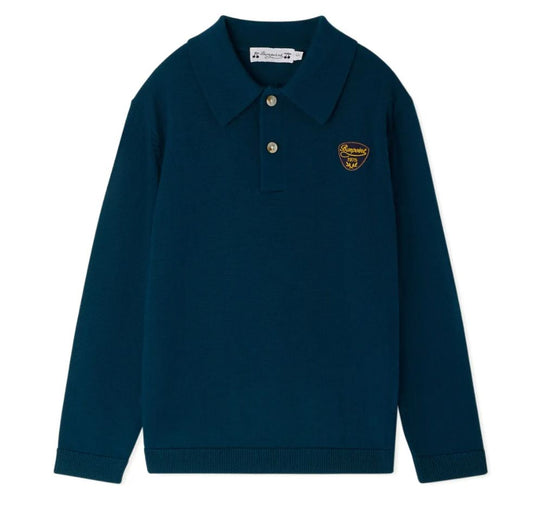 Bonpoint Darius wool polo shirt brand new, 4 years
