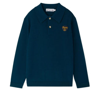 Bonpoint Darius wool polo shirt brand new, 8 years