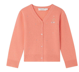 Bonpoint Divine Cardigan Coral brand new, 12 years