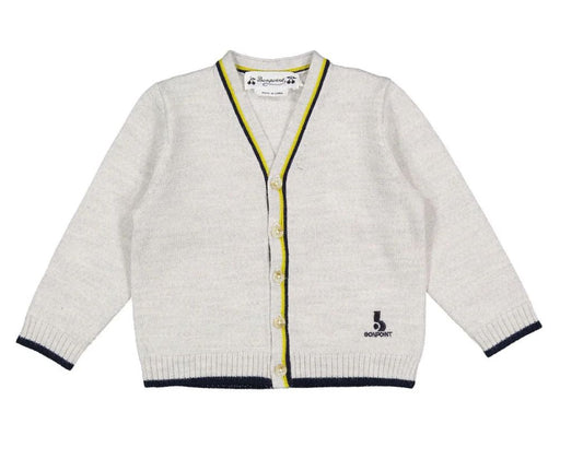 Bonpoint Heather Grey Tilian Cardigan brand new, 10 years