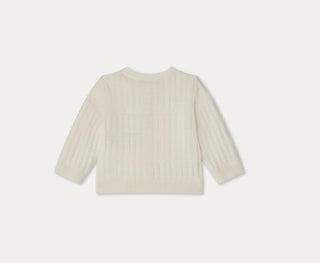 Bonpoint Giovina fancy knit cardigan brand new, 6 months