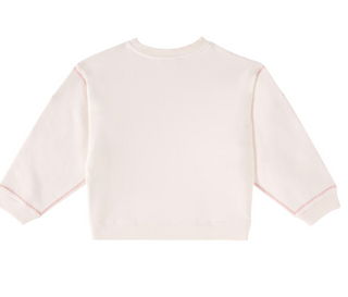 Bonpoint Dolores embroidered cotton sweatshirt brand new, 10 years