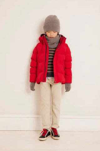 Bonpoint Doudoune Matières Recyclées Dario | Rouge brand new, 6 years
