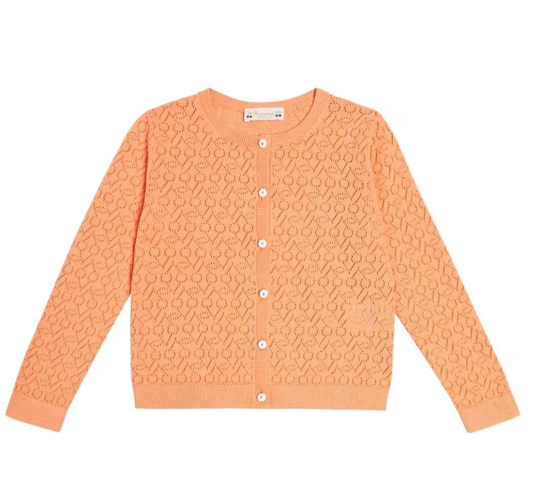 Bonpoint Cardigan Cherry brand new,  14 years