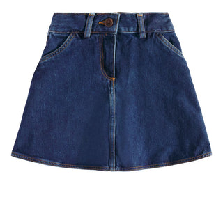 Bonpoint Gingia denim skirt brand new, 6 years