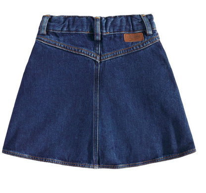 Bonpoint Gingia denim skirt brand new, 8 years