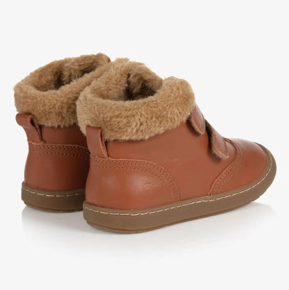 Old Soles new w/tags tan Squad leather boots, 13 little kid