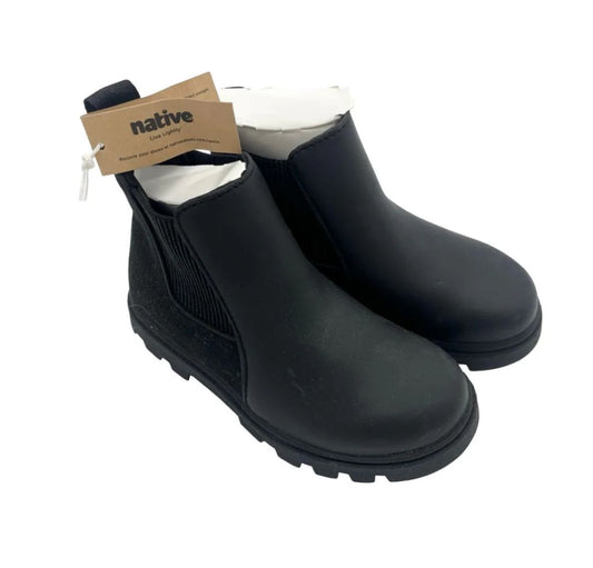 Native Kensington Treklite Jiffy Black boots new with box, 11 little kid