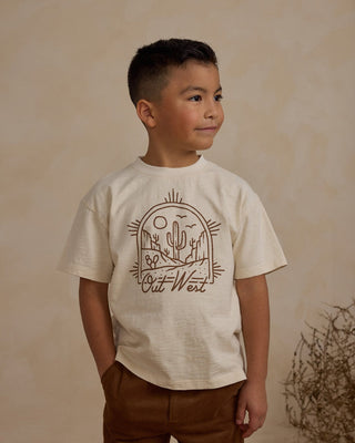 Rylee cru relaxed tee, 4-5y