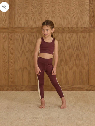 Rylee + cru play Maroon activewear set, 2-3 years