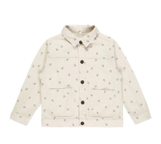 Rylee + cru Floral Jean jacket, 2-3 years