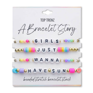 Top Trenz A Bracelet Story - Fun in the Sun Edition