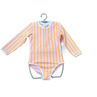 Feather 4 arrow Striped one piece new with tags, 6 Years
