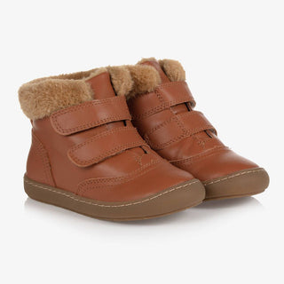 Old Soles new w/tags tan Squad leather boots, 11 little kid