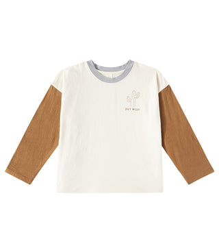 Rylee cru camden long sleeve tee, 4-5y