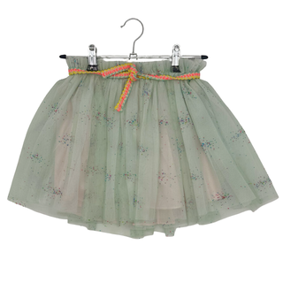 Billieblush tulle mint green with confetti colors, 8 years