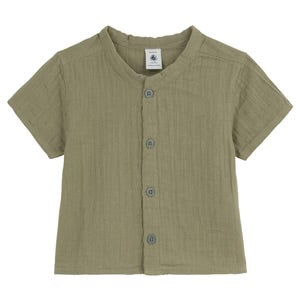 Petit Bateau gauze shirt, 18 months
