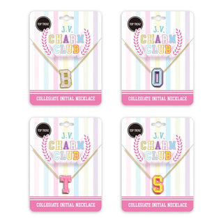 Top Trenz J.V. Charm Club Collegiate Initial Necklace Kit