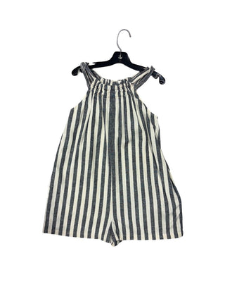 Zara Grey and White Stripe Romper, 9 years