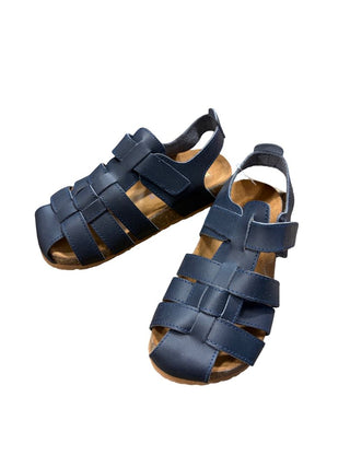 Nubebe Navy Summer Sandals - New in box, 12.5 little kid