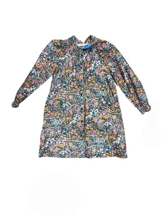 Bonpoint Light corduroy floral print dress, 8 years