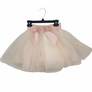 Monique lhuillier x Pottery Barn Kids dusty pink tulle skirt, 3-6 years old