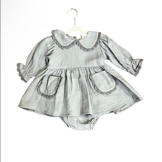 Quincy Mae Sample Dress, 3-6 Months