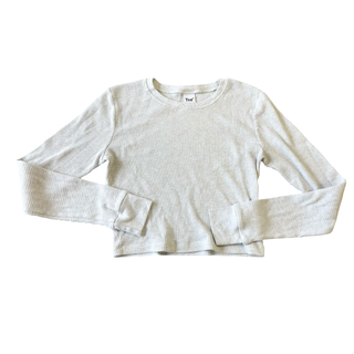 TNA Waffle white long sleeve, Small
