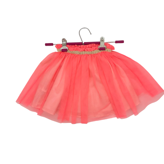 Billieblush tulle neon pink with bow, 8 years