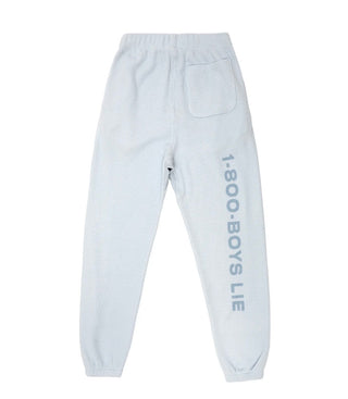 Boys lie thermal Waffle 1-800 Reunion Sweatpants baby blue, Small